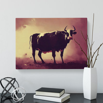 Cow Art Painting Vol.2 - Wrapped Canvas