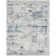 Tapis gris / bleu Biyron