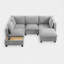 Canapé modulaire en U 6 pièces de 6 pièces-11634266