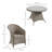 Resin Rattan Dining Set