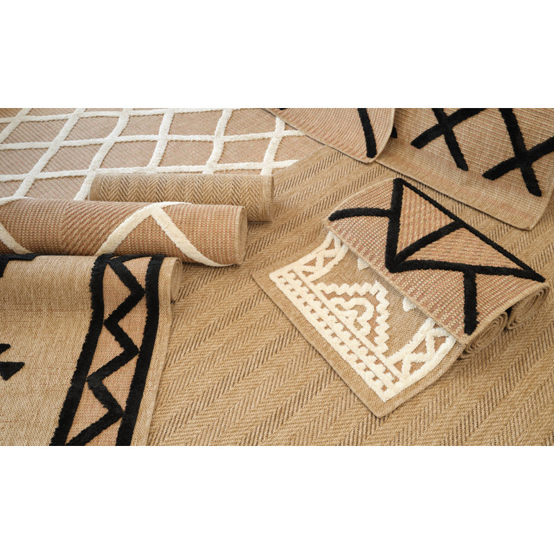 Whetzel Striped Area Rug, Rectangle 200 x 290cm