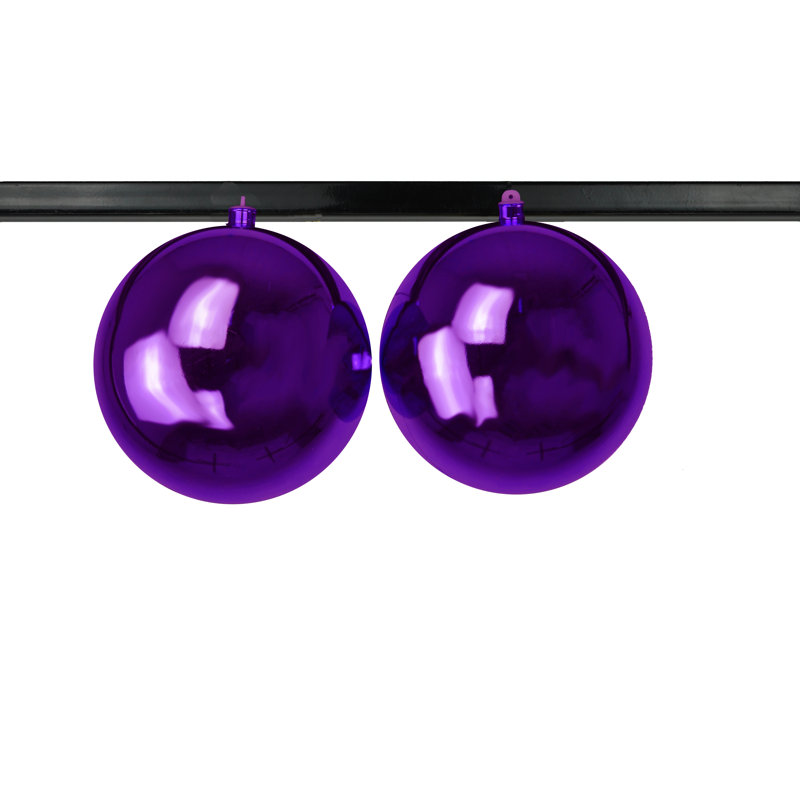 Ornement boule solide, Mauve
