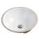 Safavieh Nerida 16.92'' White Ceramic Circular Bathroom Sink with Overflow