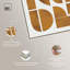 Impression sur toile «Lost Shapes II» par Art Remedy, cadre argenté, 16 x 24-709484030-709484024