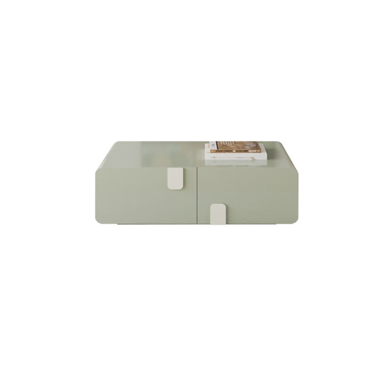 Table basse moderne de style moderne, H 15,75 po x L 51,18 po x l 27,56 po, Green 