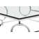 Arthur Hexagon Chrome Coffee Table