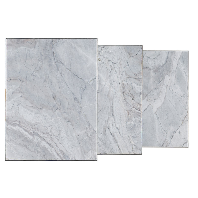 Melange Stone Top Nesting Tables