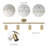 4-Light Adjustable Height Track Lighting