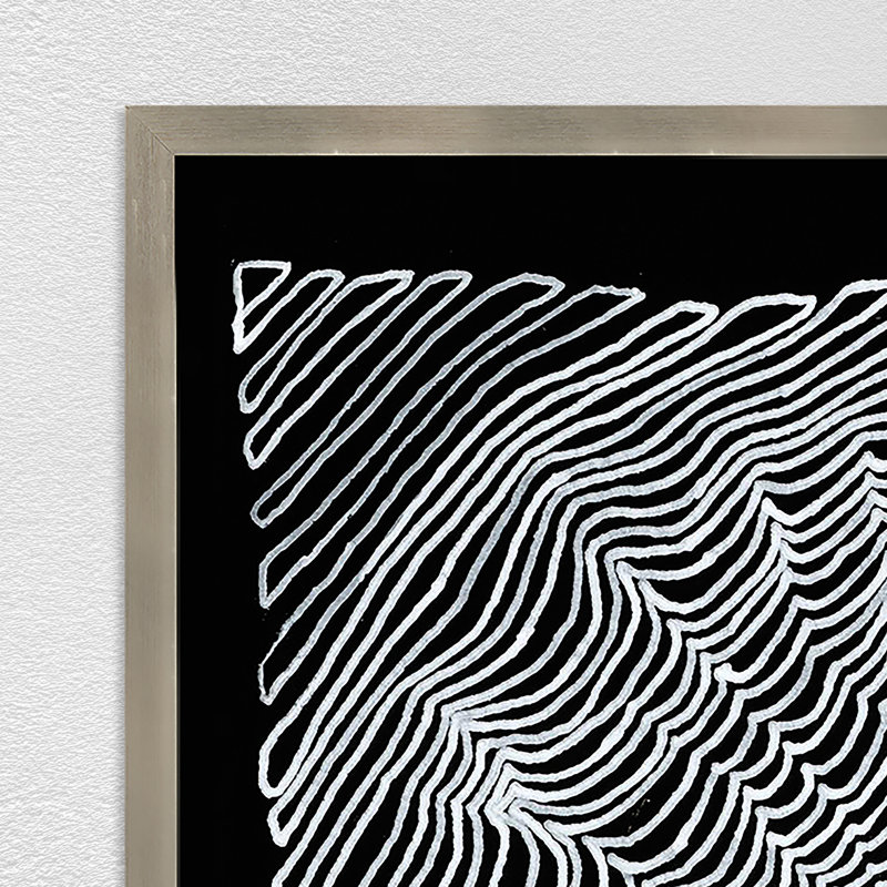 «Canyon» par Paul Spring - reproduction d'art sur toile, H 41,75 po x l 31,75 po, Verre