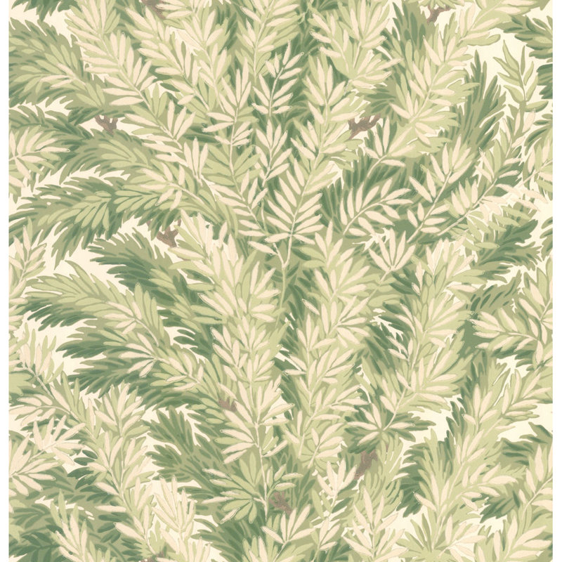 Anthology Floral Wallpaper Roll, Olive