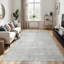 Tapis lavable à rayures rétro antidérapant (beige)-471381064-490636184