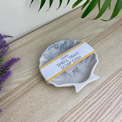 Shell Trinket Tray/ Soap Dish