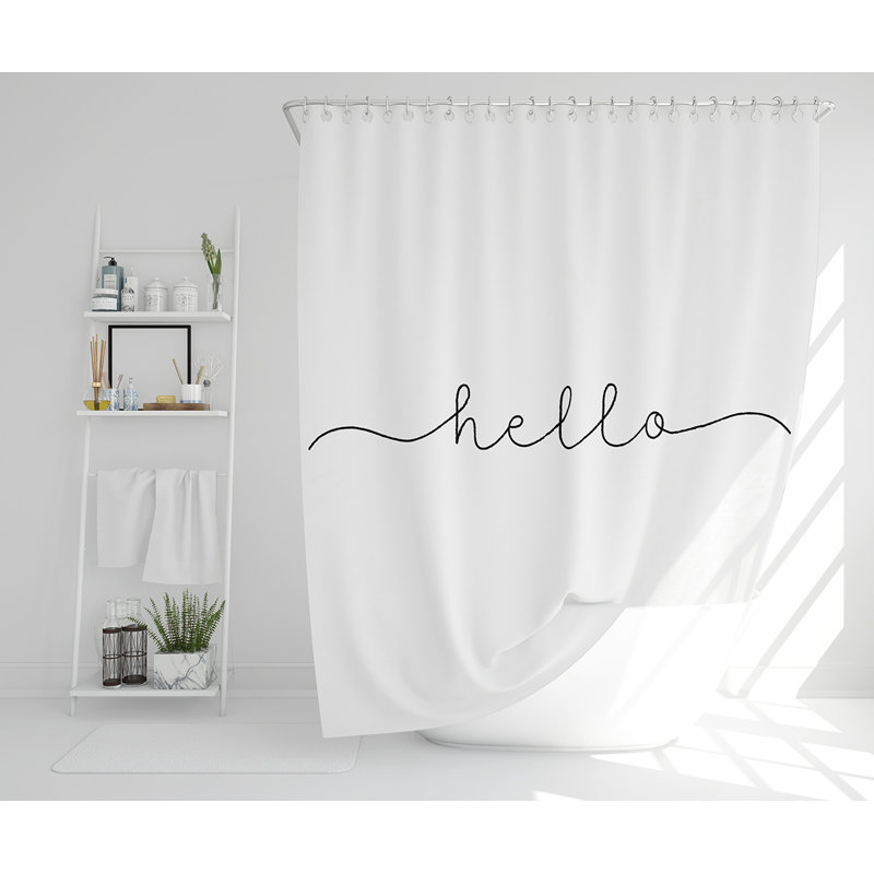Elizabeht 13 Piece Polyester Shower Curtain Set