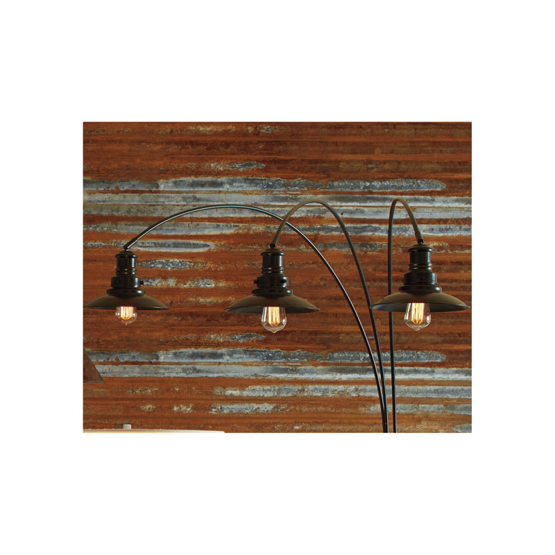 Mcleod 83'' Black Tree Floor Lamp