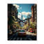 Horloge murale moderne Jeanneke - Cityscapes-1435598174