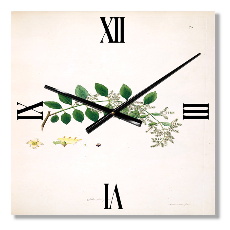 Horloge murale Plant Life XVIII, Grand