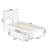 Madaket Premium Wood Farmhouse Storage Platform Bed with Under Bed Drawers-753289335-753316604