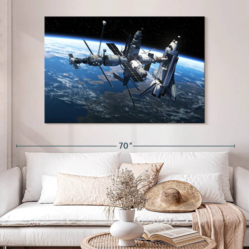 Oberle Space Station, 34" H x 51" W