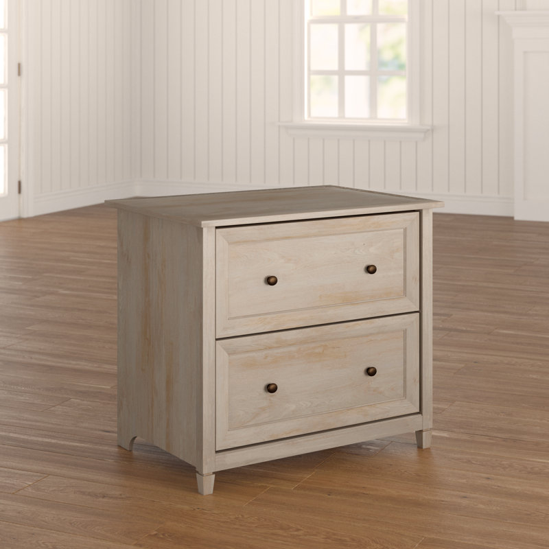 Ariza 33.3'' Wide 2 -Drawer File Cabinet, Chalked Chestnut