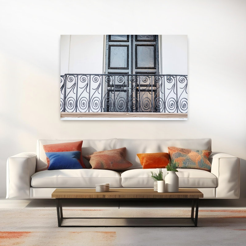 Porte magnifique art contemporain abstrait, H 60 po x l 40 po