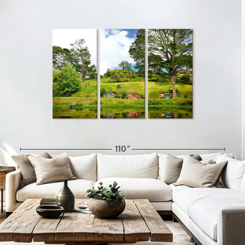 Alvord Hobbiton Tourist Attraction, 48" H x 74" W