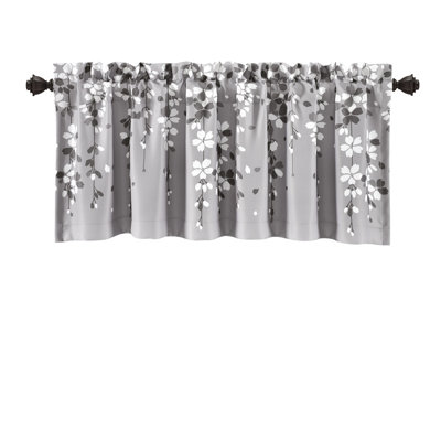 Floral Tailored Window Pelmet