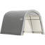 Abri Shed-in-a-Box® ROND, 10 x 10 x 8, gris