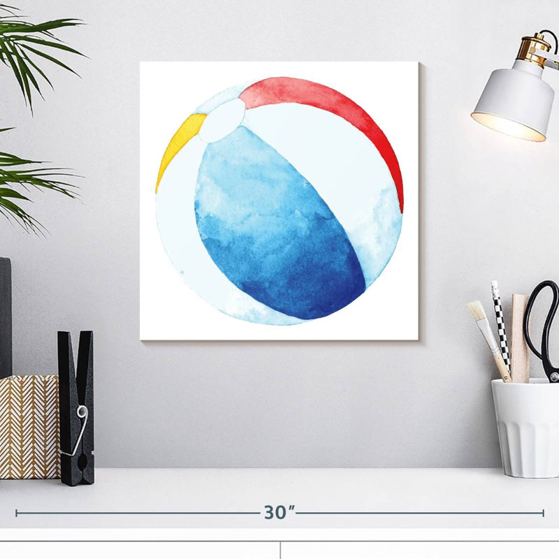Ashelle Beach Ball, 16" H x 16" W