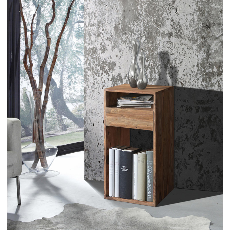Ridlon 35cm Solid Wood Console Table, 75 H x 35 W x 35 D cm