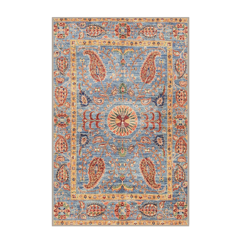Abstract Indoor Rug, Rectangle 4' x 6'