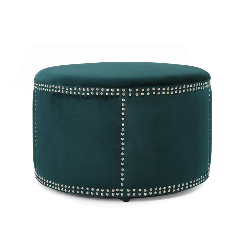 Loree Velvet Ottoman