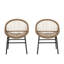 Chaise Edgar (ensemble de 2)