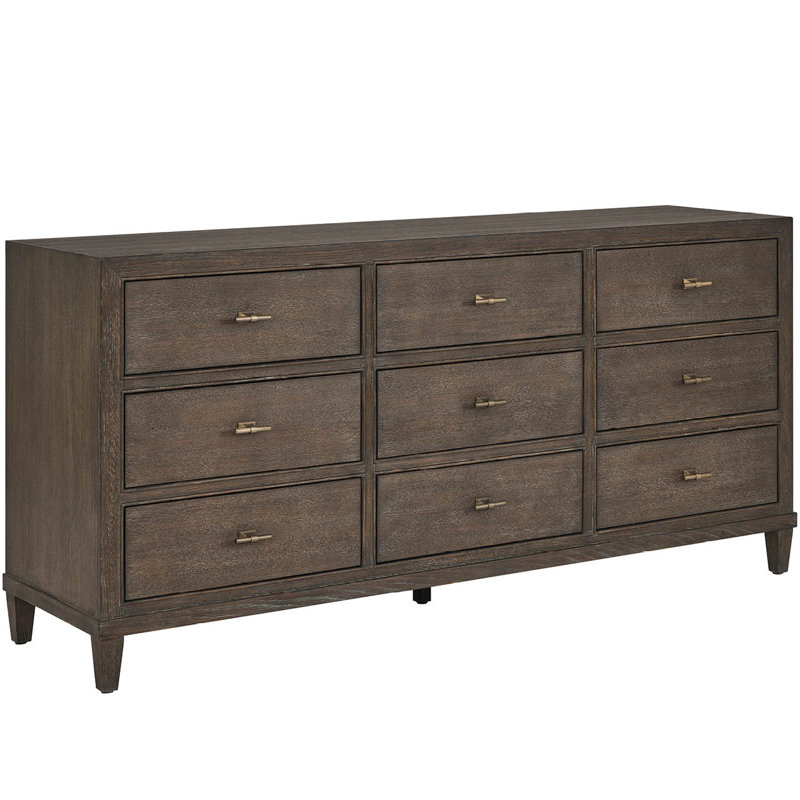 Montclair 9 - Drawer Solid Wood Dresser