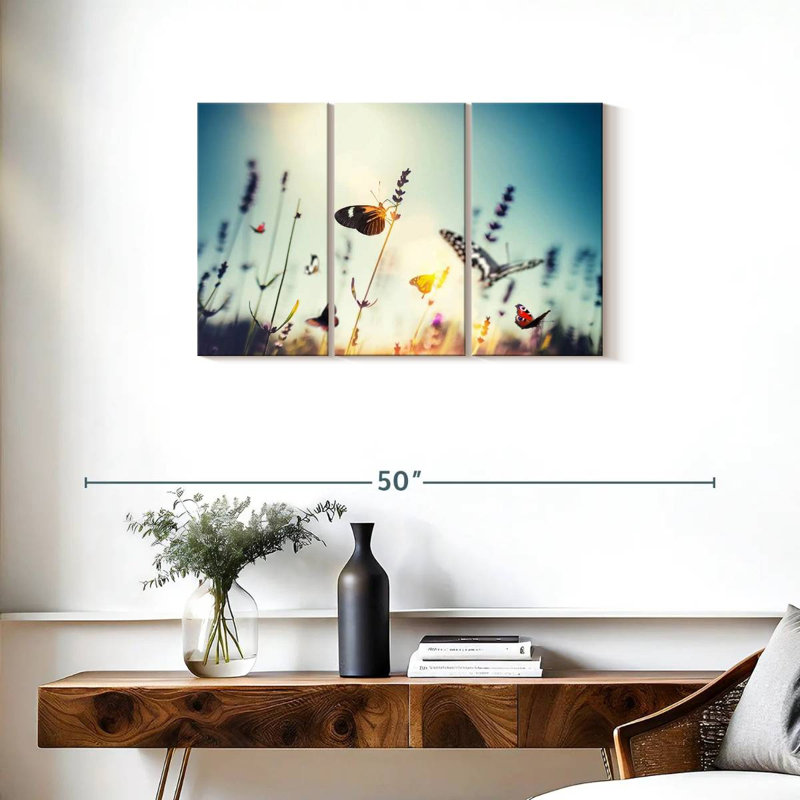 Brampt Butterfly Garden, 20" H x 33" W