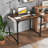 Ebern Designs 32" Computer Desk Small With Charging Station Storage Bag & Headphone Hook-1512797136