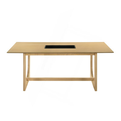 Blayde Natural Finish Dining Table