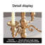 12.6'' H Metal Tabletop Candlestick