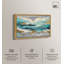 "Golden Tides", impression sur toile encadrée bleue et dorée par Art Remedy, cadre doré, 30 x 20-135655524-135655509