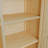 Single-Door Storage Shelf with Open Shelves