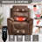 Dual Motor Infinite Position Up To 350 LBS Leatherair Power Lift Recliner Chair, Heavy Duty Motion Mechanism With 8-Point Vibration Massage And Lumbar Heating-1593323656