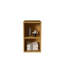 Armoire de salle de bain à tablettes ouvertes, armoire de rangement murale pour petits espaces, rangement de salle de bain