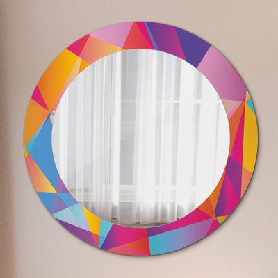 Huldar Glass Flat Wall Mirror