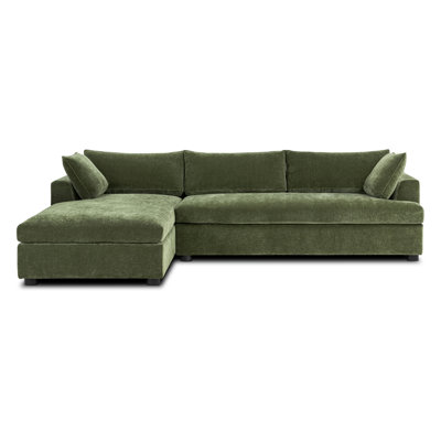 Funke Fabric Sleeper Sectional With Storage by Hokku Designs