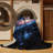 Machine Washable Space Gray Area Rug