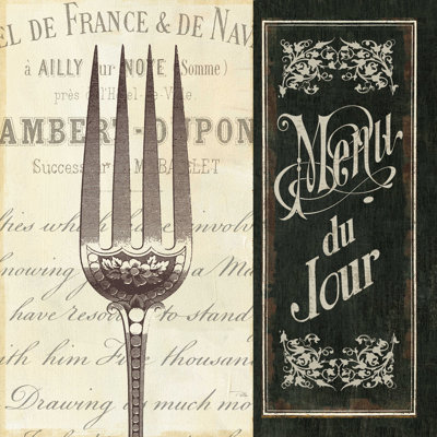 French menu II