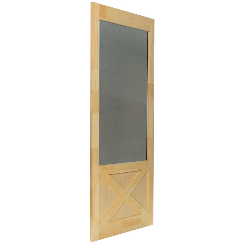 Portes moustiquaires en bois Thompson, H 84 po x l 36 po