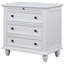 Table de chevet peinte 27,6 po avec plateau coulissant-1319724893