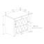 Mobilier de chambre à coucher 1Pc-314350828
