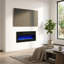 31.5" Electric Fireplace Heater - Black-781853270