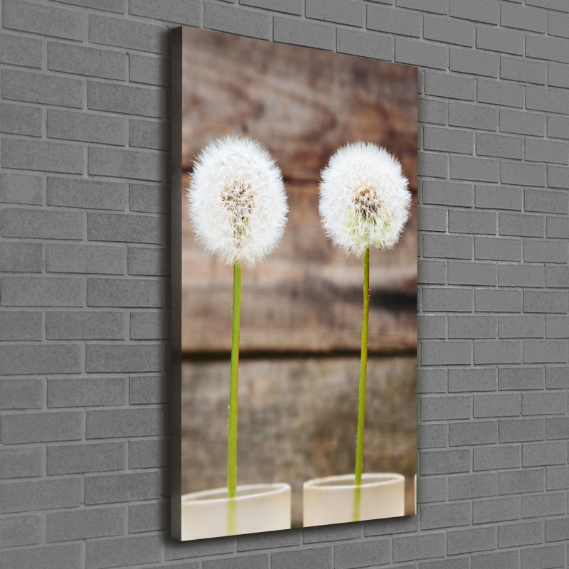 Dandelions - Wrapped Canvas Print
